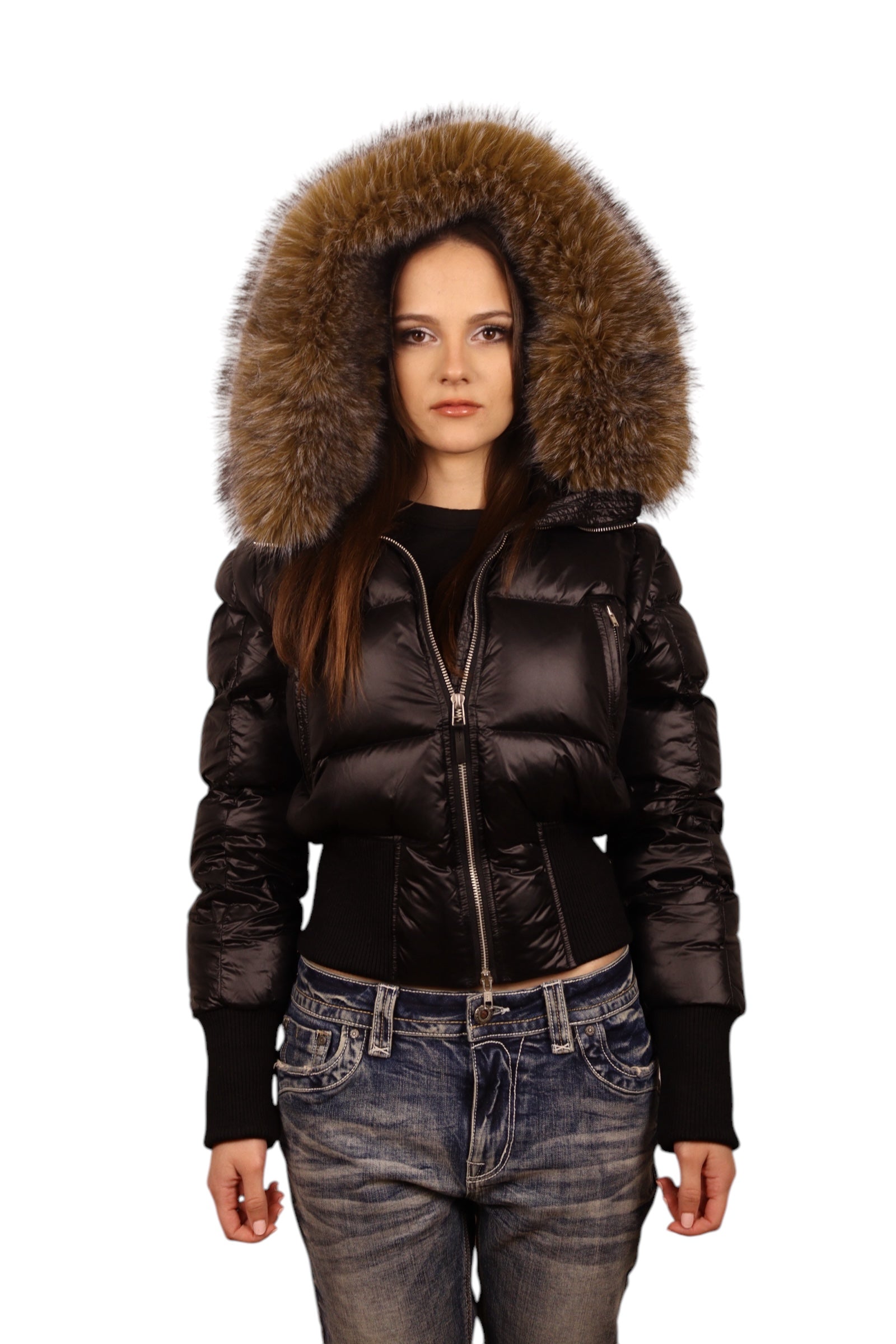 3 in 1 00s Leather Laqué Jacket