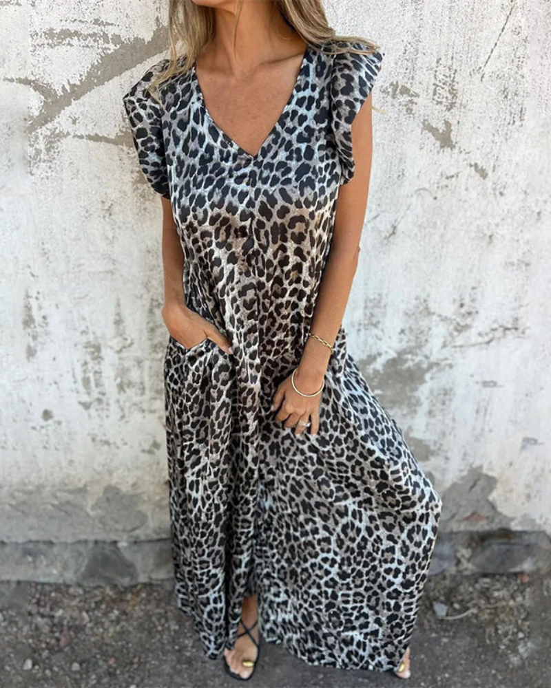 MARMARELA – Effortless V-Neck Jumpsuit