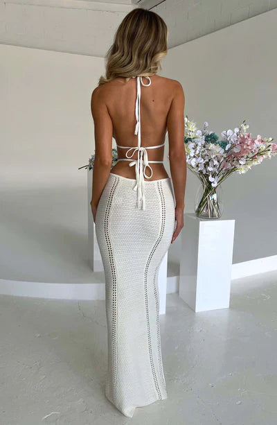 Cut-Out Backless Knit Bodycon Dress - Charley